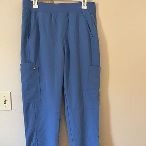 Mens Axim™ Cargo Scrub Pants - M- Ceil Blue